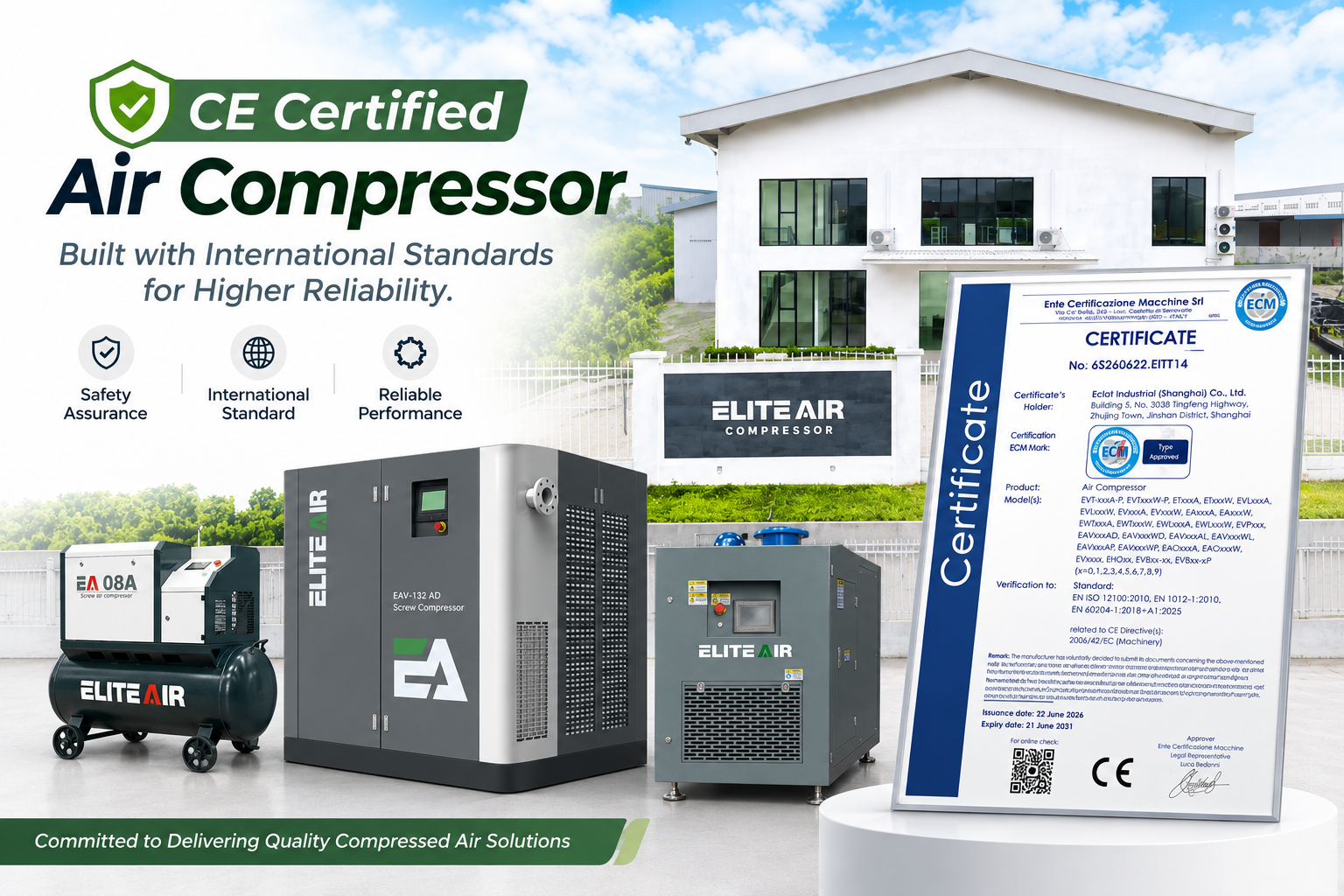 CE Certified Air Compressor